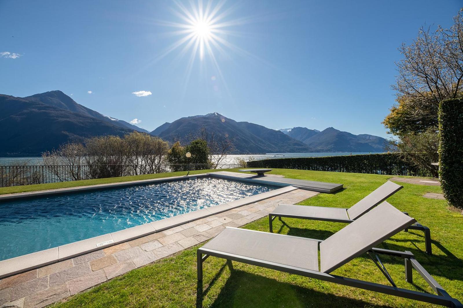 Villa Principessa - Stunning Villa With Panoramic Lake Como Views Cremia Exterior foto
